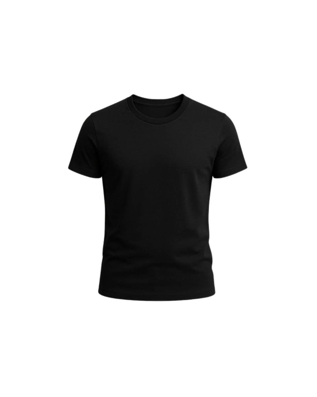 black t-shirt